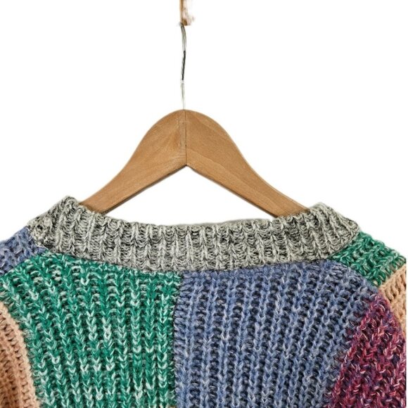 Sundance Multicolor Patchwork Cardigan - Picture 8 of 13